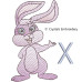 CE0085 Bunny Alphabet