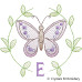 CE0092 Butterfly Circle Alphabet