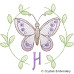 CE0092 Butterfly Circle Alphabet