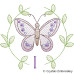 CE0092 Butterfly Circle Alphabet