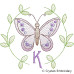 CE0092 Butterfly Circle Alphabet