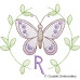 CE0092 Butterfly Circle Alphabet