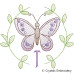 CE0092 Butterfly Circle Alphabet