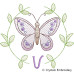 CE0092 Butterfly Circle Alphabet