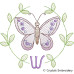 CE0092 Butterfly Circle Alphabet