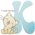 CE0097 Kitty Love Alphabet
