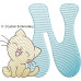 CE0097 Kitty Love Alphabet