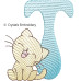 CE0097 Kitty Love Alphabet