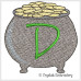 CE0004 Pot of Gold Alphabet