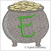 CE0004 Pot of Gold Alphabet
