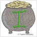 CE0004 Pot of Gold Alphabet