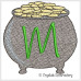 CE0004 Pot of Gold Alphabet