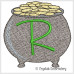 CE0004 Pot of Gold Alphabet
