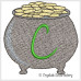 CE0004 Pot of Gold Alphabet