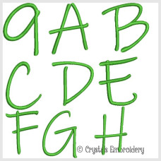 CE0008 Green Alphabet