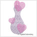 CE0012 Retro Heart Alphabet