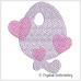 CE0012 Retro Heart Alphabet