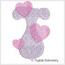 CE0012 Retro Heart Alphabet