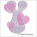 CE0012 Retro Heart Alphabet