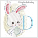 CE0016 Bunny Alphabet