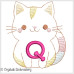 CE0017 Kitty Alphabet
