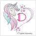 CE0021 Unicorn Heart Alphabet