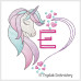 CE0021 Unicorn Heart Alphabet