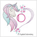 CE0021 Unicorn Heart Alphabet