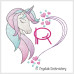 CE0021 Unicorn Heart Alphabet