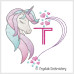CE0021 Unicorn Heart Alphabet