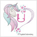 CE0021 Unicorn Heart Alphabet