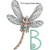 CE0101 Little Dragonfly Alphabet