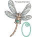 CE0101 Little Dragonfly Alphabet