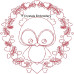 CE0108 So Foxy Redwork 