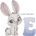 CE0114 Miss Bunny Alphabet