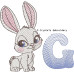 CE0114 Miss Bunny Alphabet