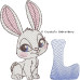 CE0114 Miss Bunny Alphabet