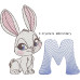 CE0114 Miss Bunny Alphabet