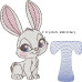 CE0114 Miss Bunny Alphabet