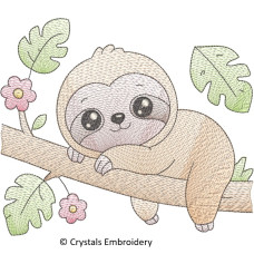 CE0149 Cute Sloth
