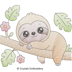 CE0149 Cute Sloth