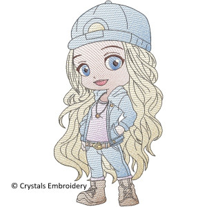 CE0153 Demin Girl