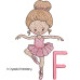 CE0155 Ballerina Alphabet