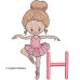 CE0155 Ballerina Alphabet