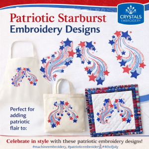 CE0158 Patriotic Starburst