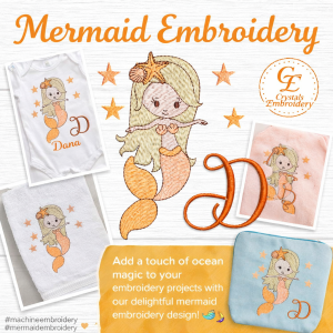 CE0159 Whimsical Mermaid Alphabet