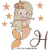 CE0159 Whimsical Mermaid Alphabet