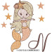 CE0159 Whimsical Mermaid Alphabet