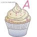 CE0161 Cupcake Alphabet