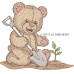CE0166 Gardening Bear 1